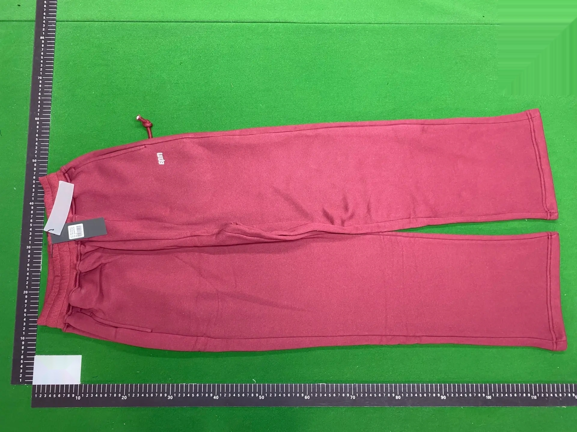 Burgundy Hoodie and Sweatpants Set -3