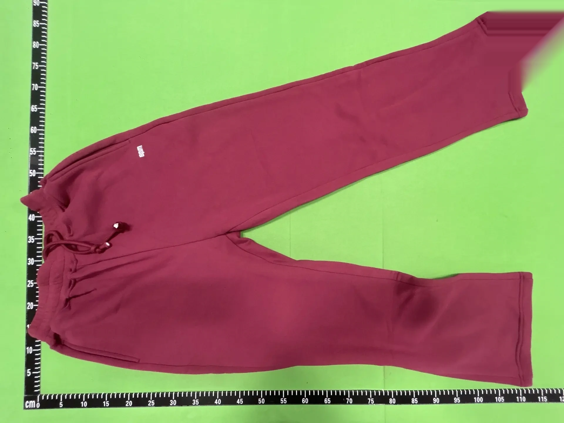 Burgundy Hoodie and Sweatpants Set -4