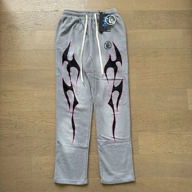 Flame-Graphic Sweatpants