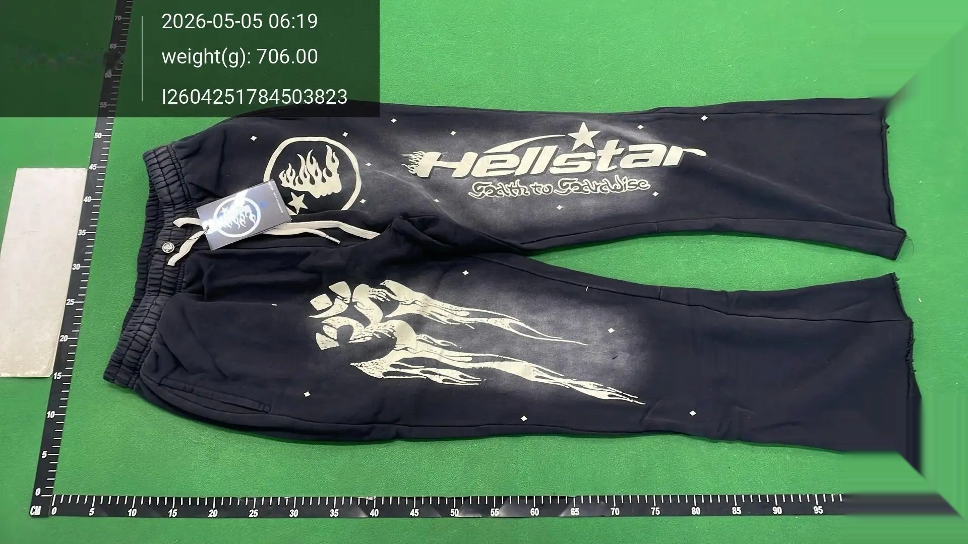Flame-Graphic Sweatpants -2