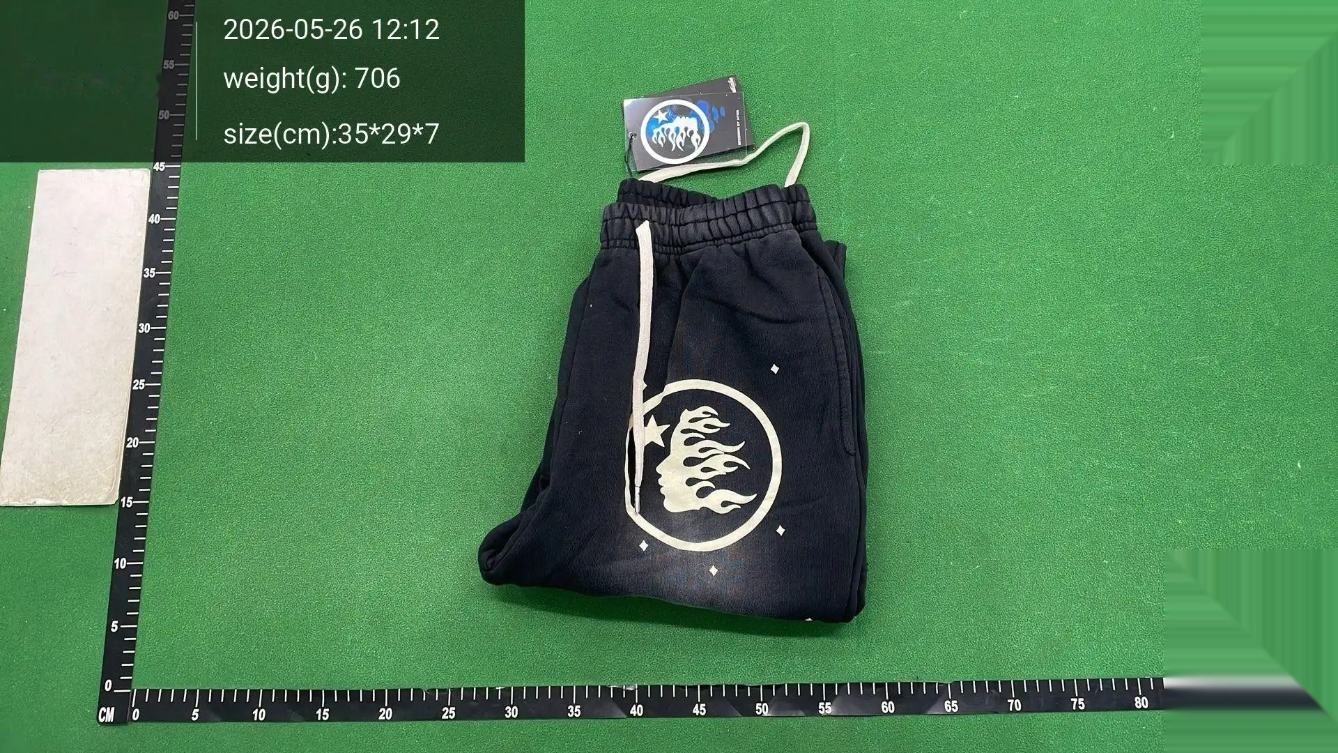 Flame-Graphic Sweatpants -3