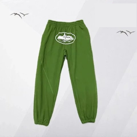 Graphic Fleece Cuffed Sweatpants -2
