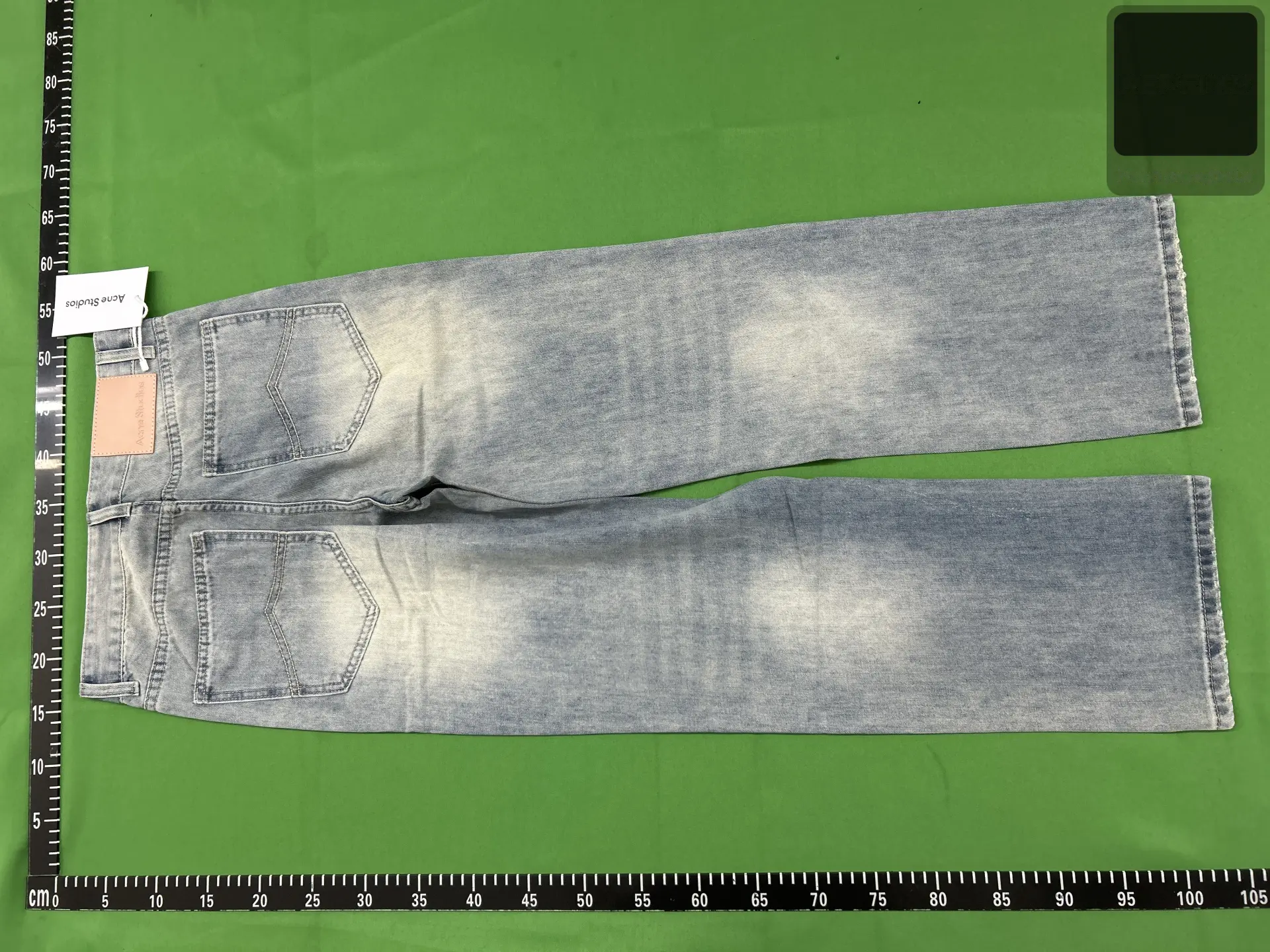 Painted and Coated Straight-Leg Jeans Collection -7