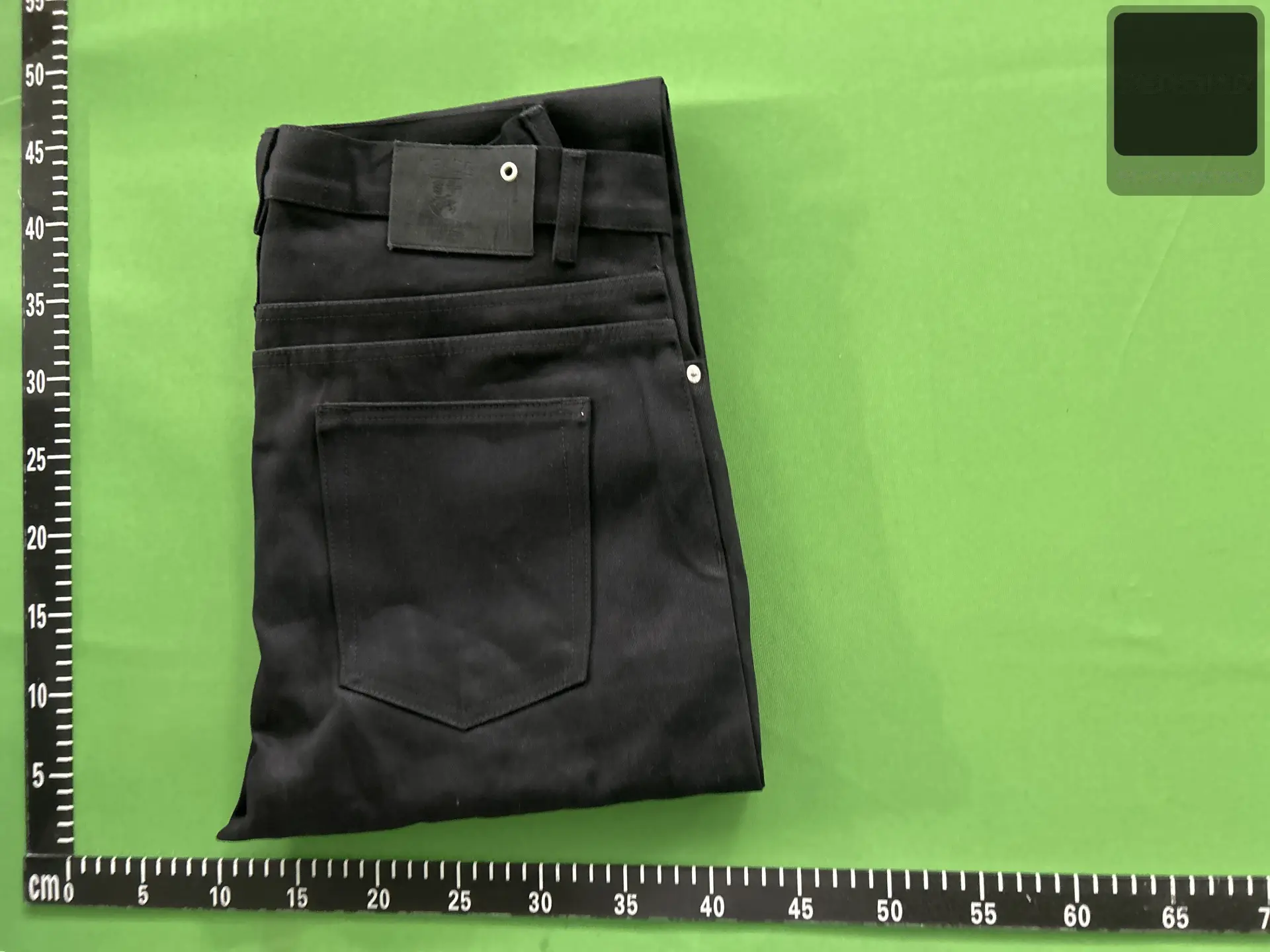 Black Archive-Style Wide-Leg Jeans - 017 -3