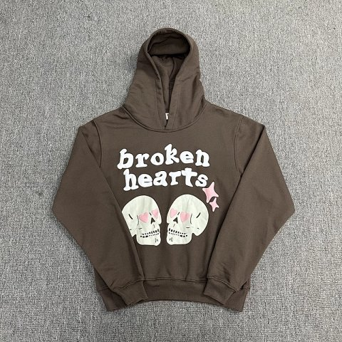 Puff-Print Lettering Pullover Hoodie -2