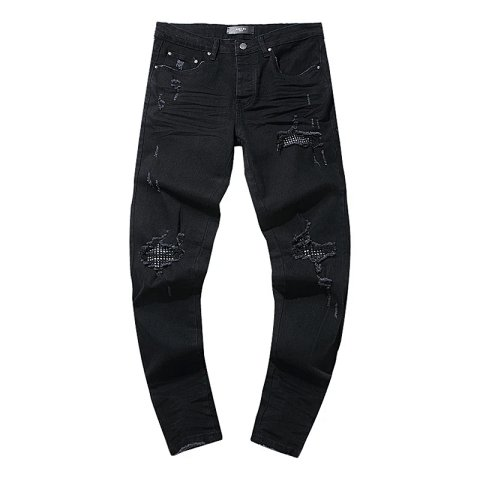 Distressed Paint-Splatter Jeans Collection - TOP -5