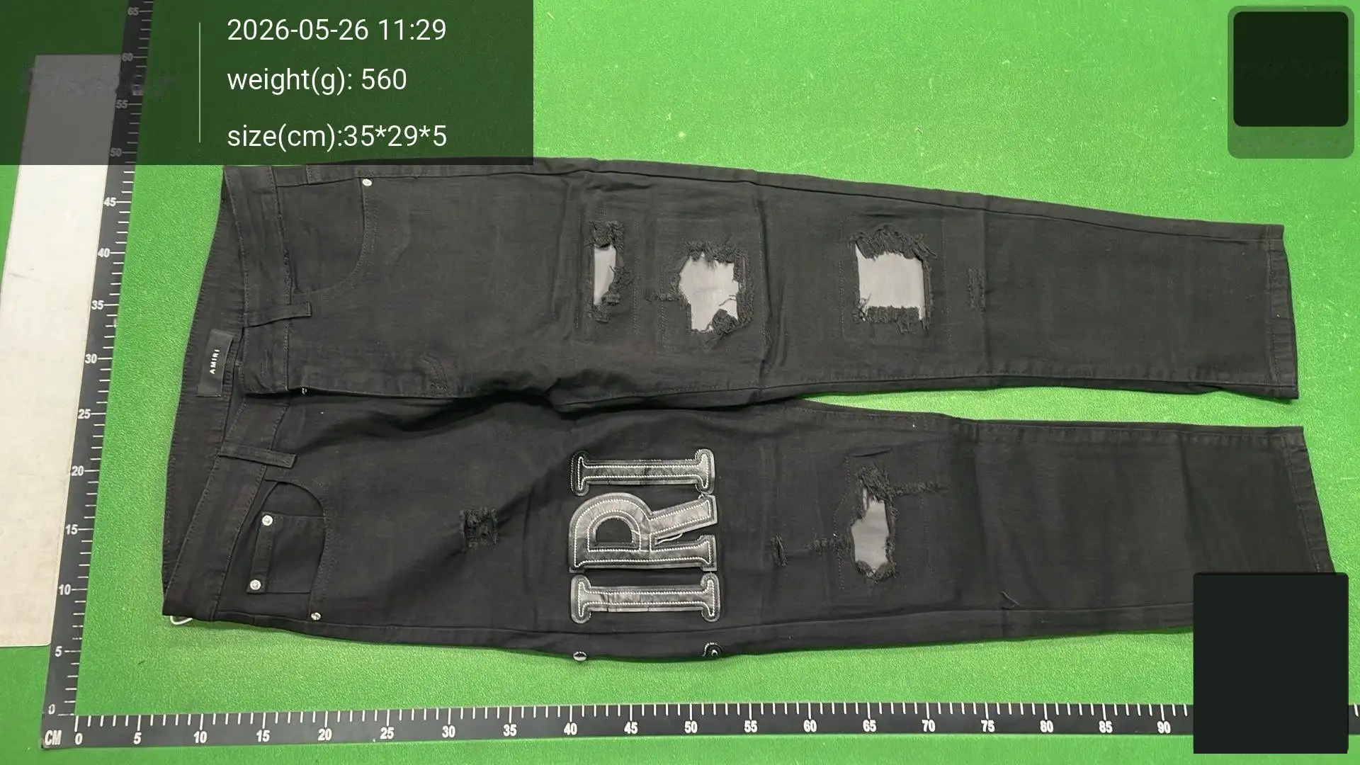 Distressed Ripped Jeans -4
