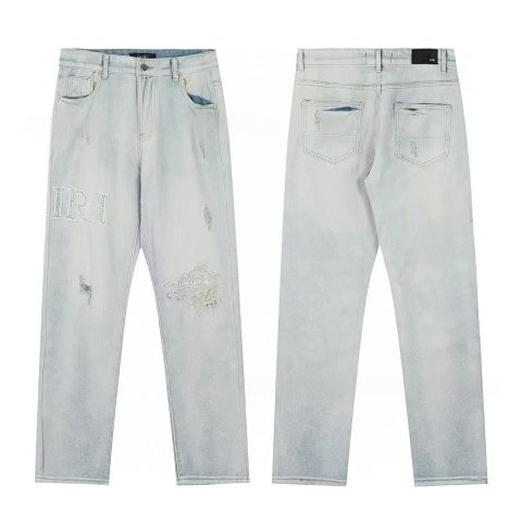 Distressed Ripped Jeans -5