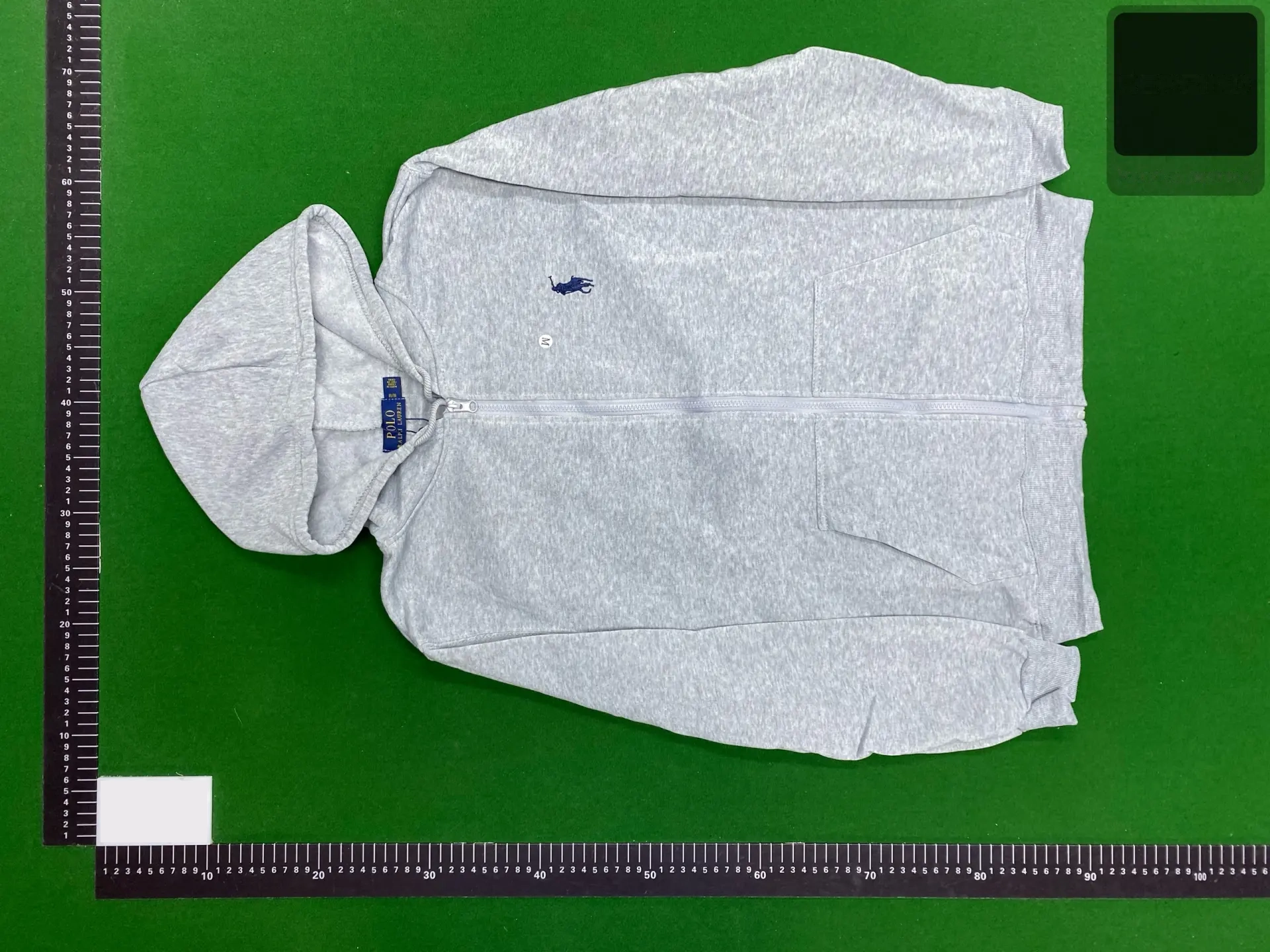 Full-Zip Drawstring Hoodie - 1 -3