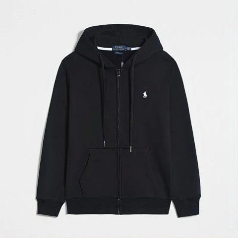 Full-Zip Drawstring Hoodie - 1 -7