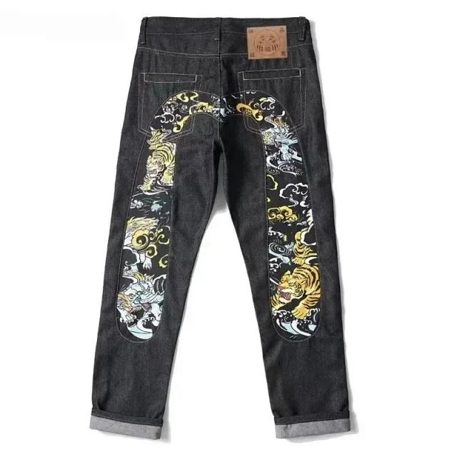 Graphic Denim Jeans Collection - 044T -3