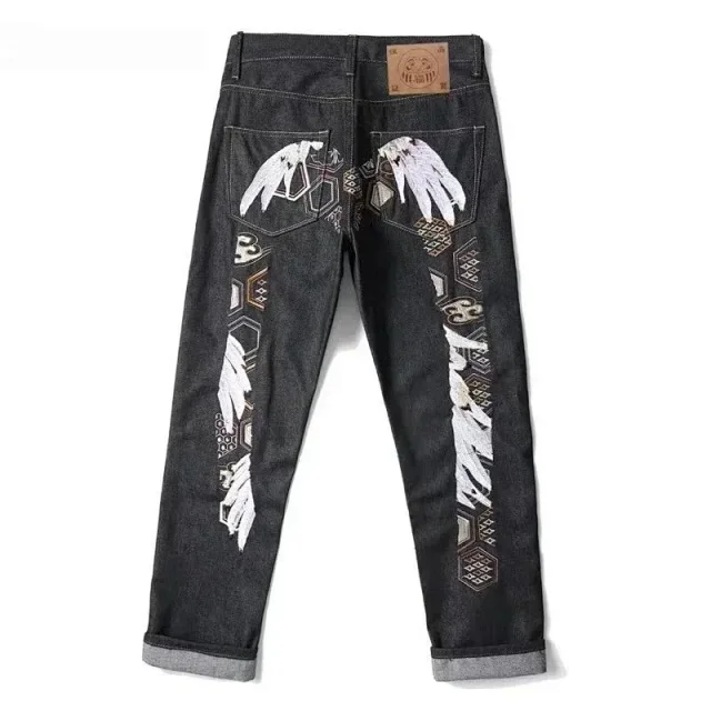 Graphic Denim Jeans Collection - 044T -9