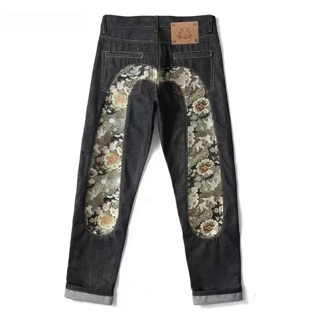 Graphic Denim Jeans Collection - 044T -10