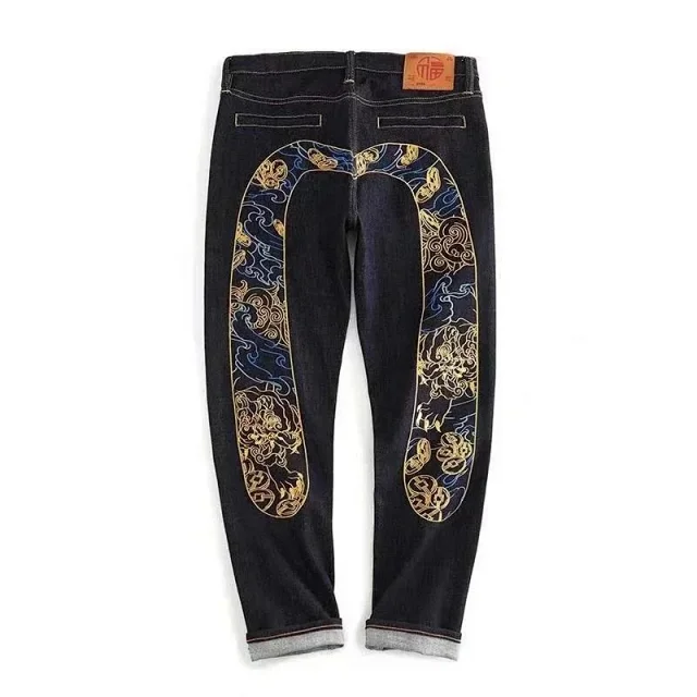 Graphic Denim Jeans Collection - 044T -12