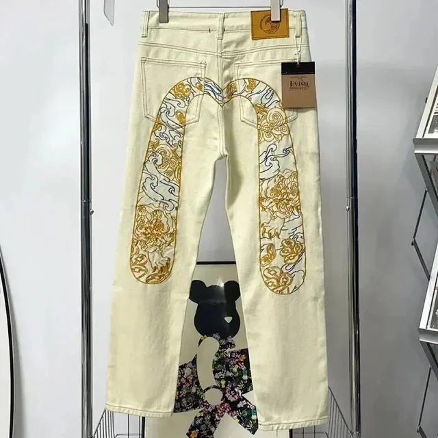 Graphic Denim Jeans Collection - 044T -15