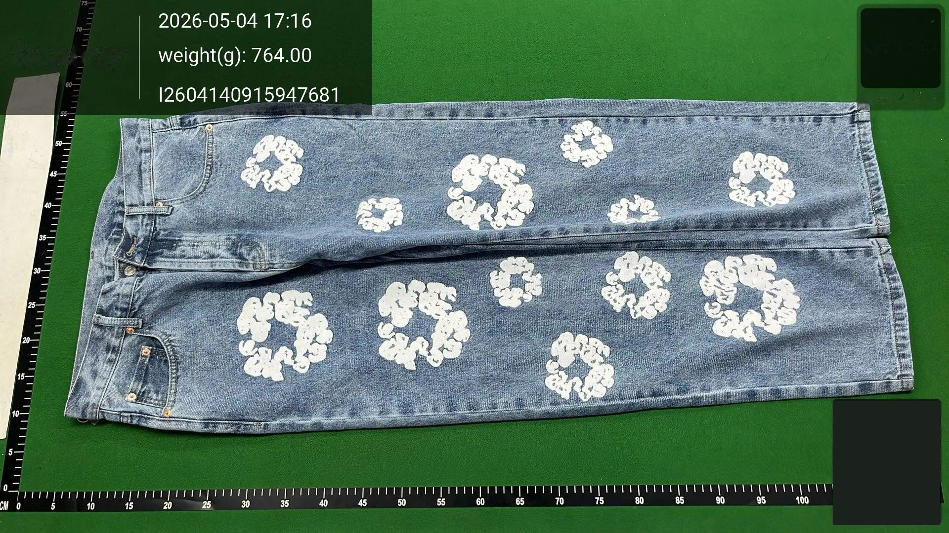 Relaxed Denim Trousers -5