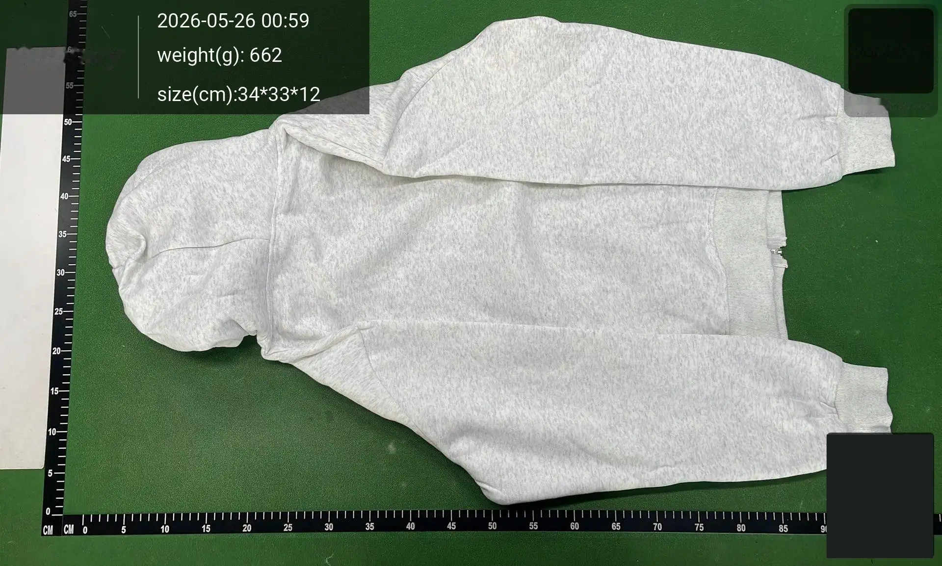Full-Zip Hoodie and Sweatpants Set -3