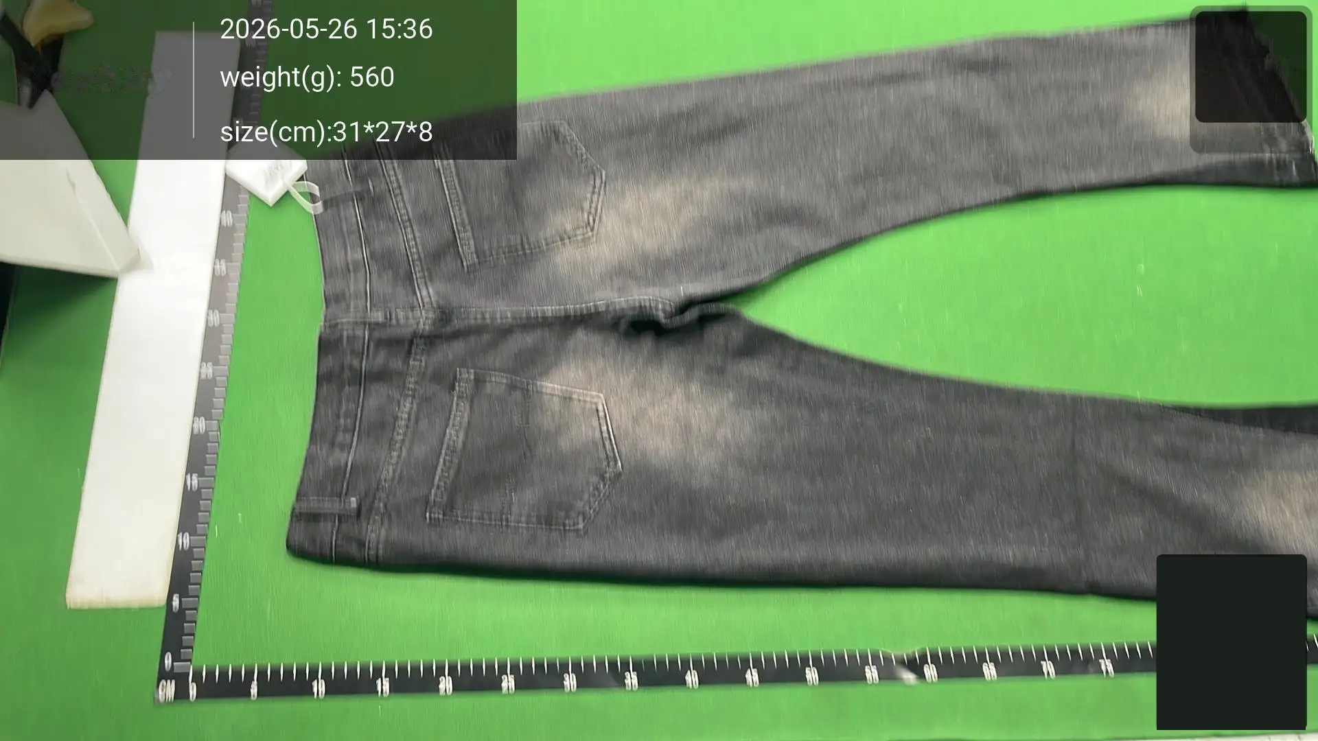 Paint-Splatter Distressed Jeans - 7A8-4C -4