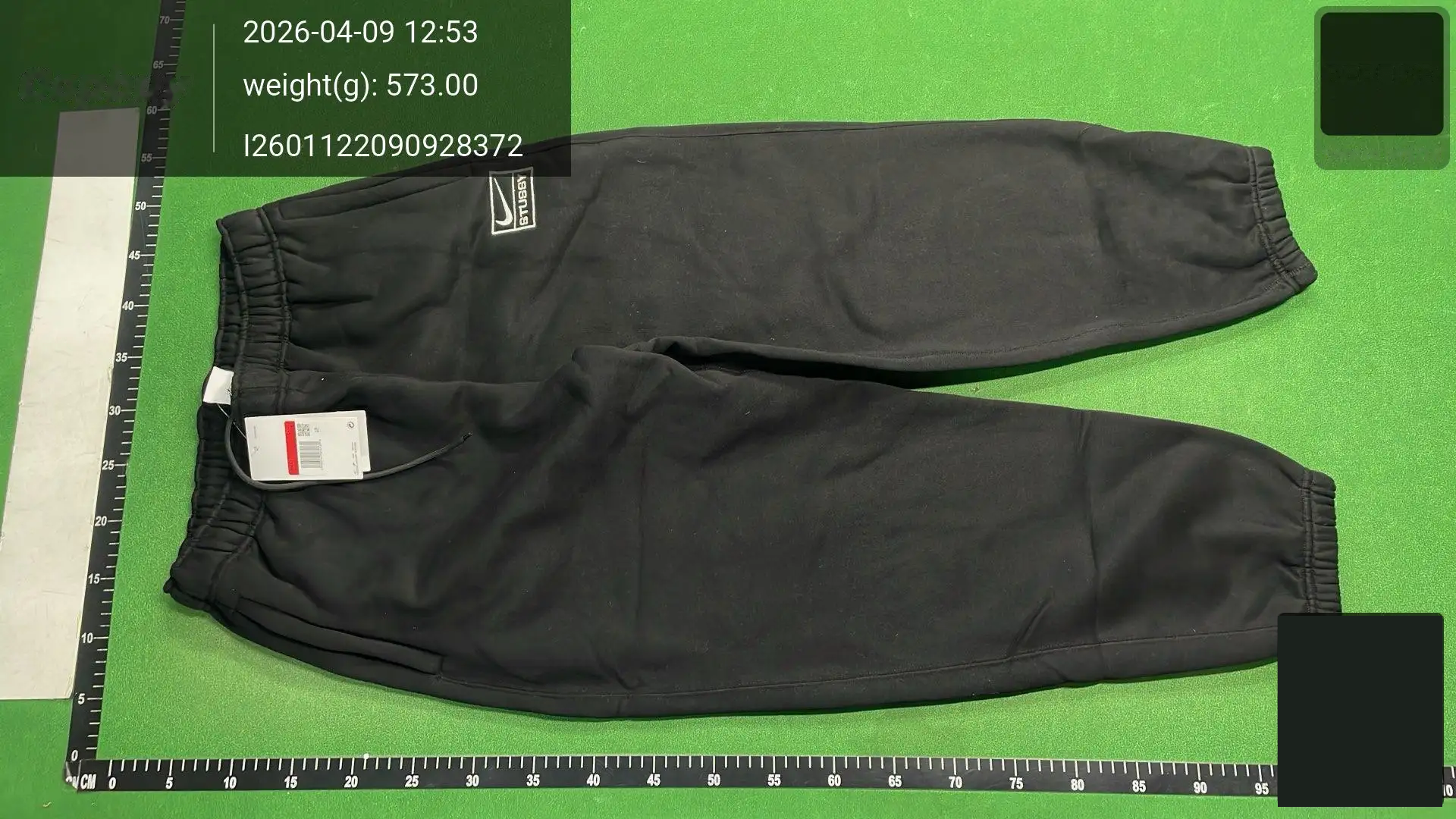 Embroidered Drawstring Sweatpants -5