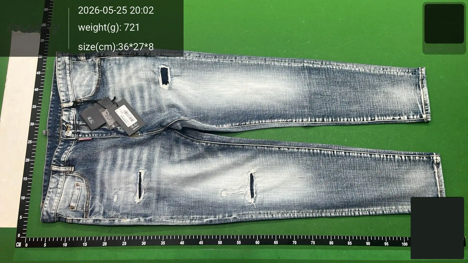 Casual Denim Jeans - 035 -4