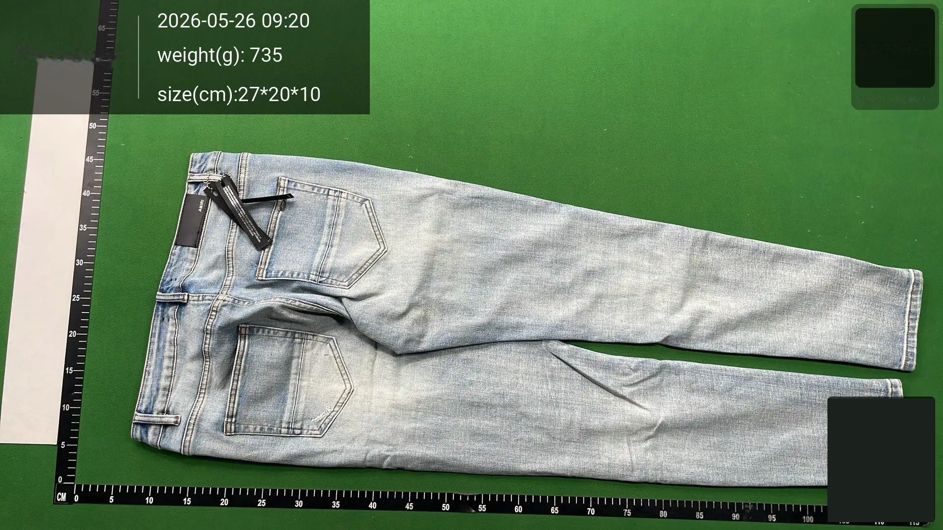 Distressed Ripped Denim Jeans -4