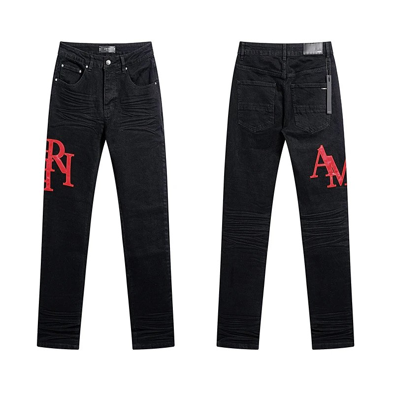Distressed Ripped Denim Jeans