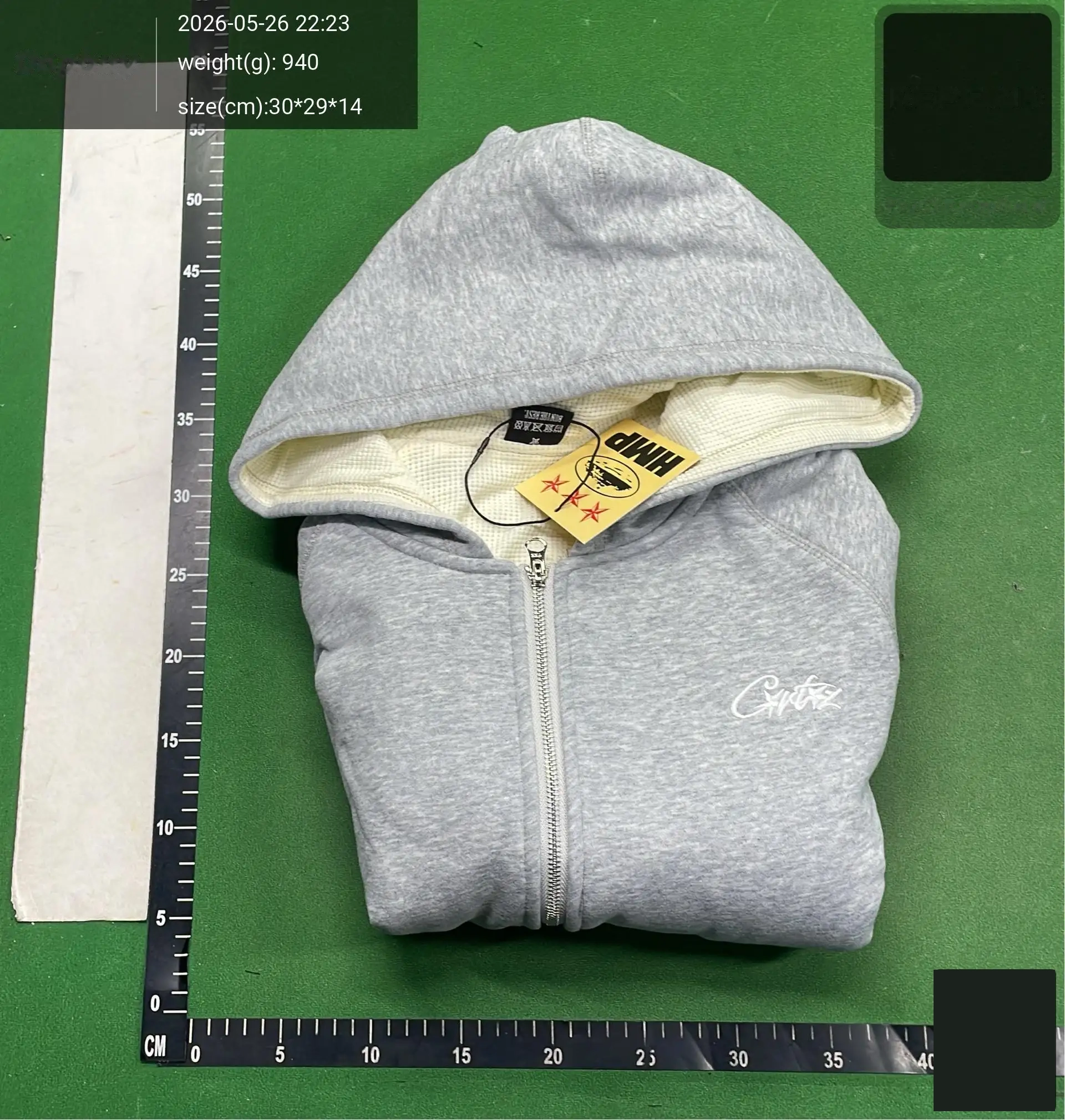 Embroidered Full-Zip Hoodie -3