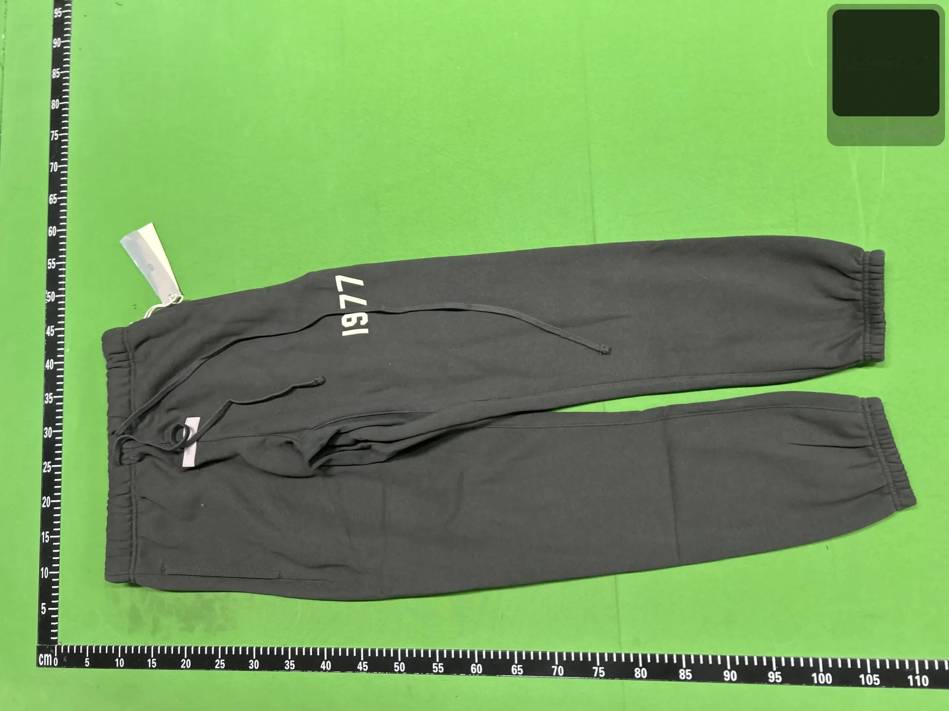 1977 Flocked-Print Sweatpants -4