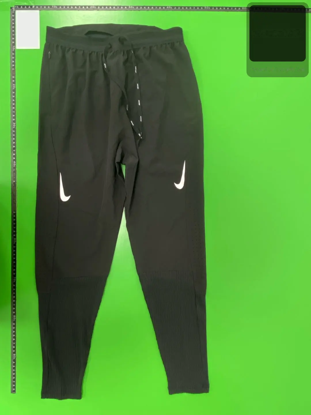 Tapered Training Pants with Ribbed Cuffs -4