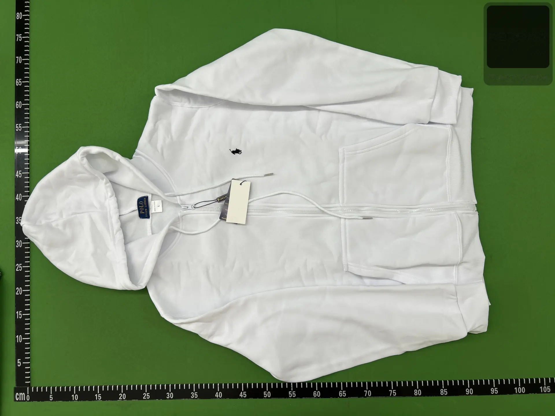 Embroidered Full-Zip Sweatshirt -2