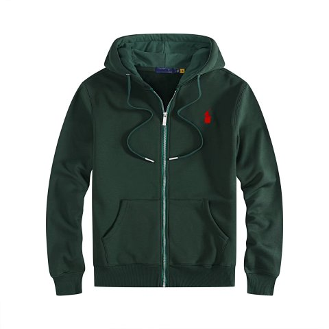 Embroidered Full-Zip Sweatshirt -6