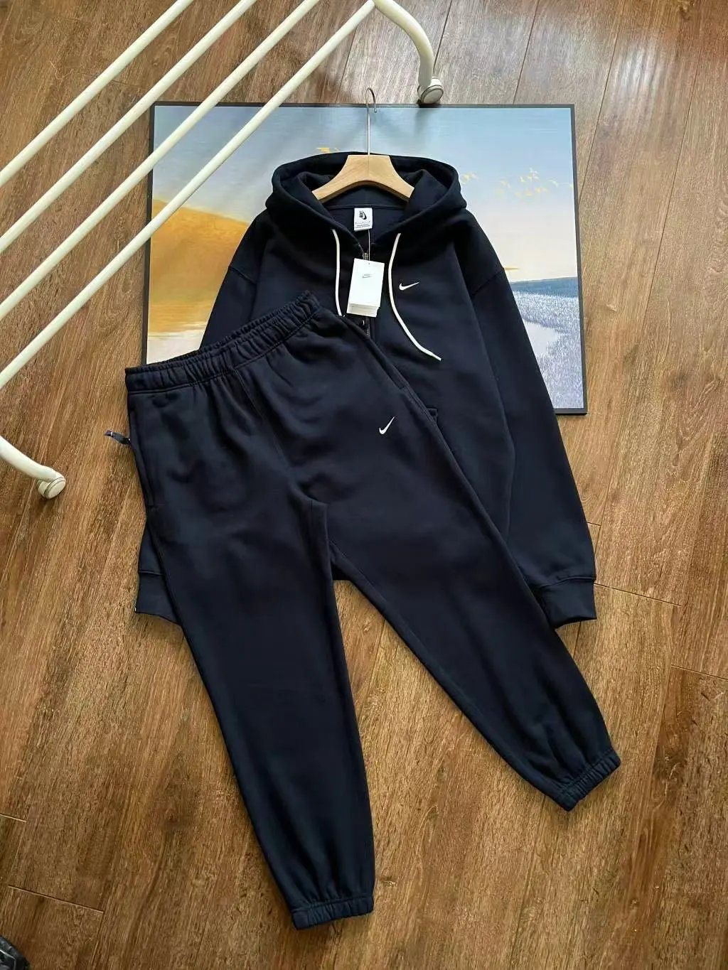 Cuffed Drawstring Sweatpants