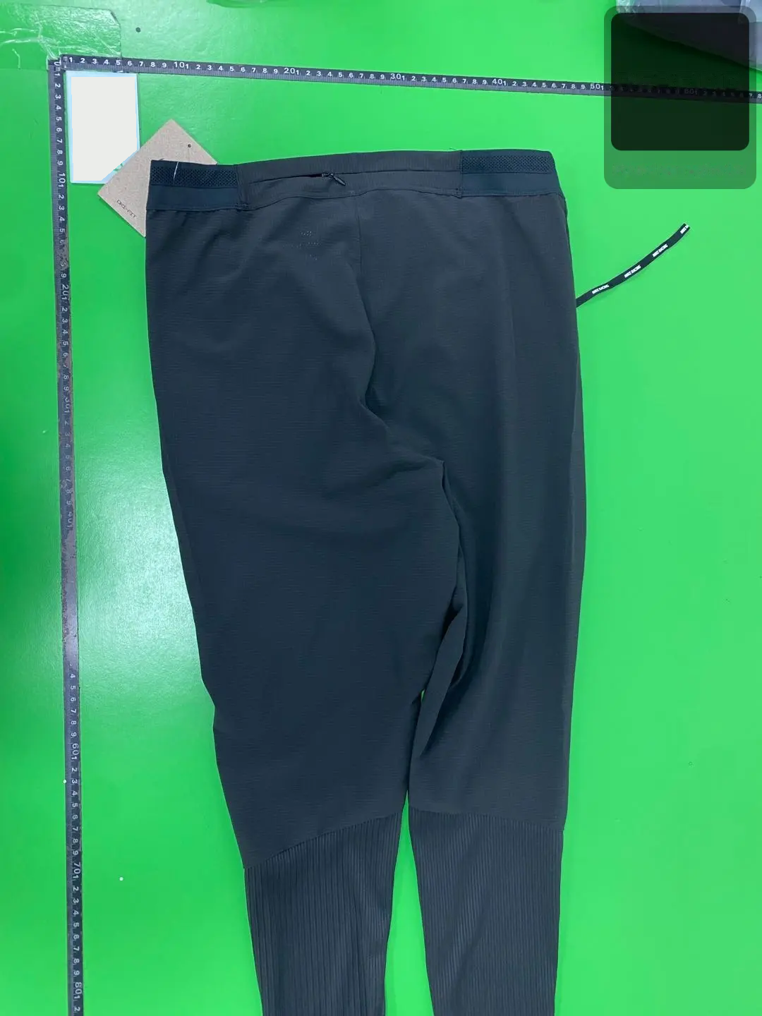 Tapered Training Pants with Ribbed Cuffs -2