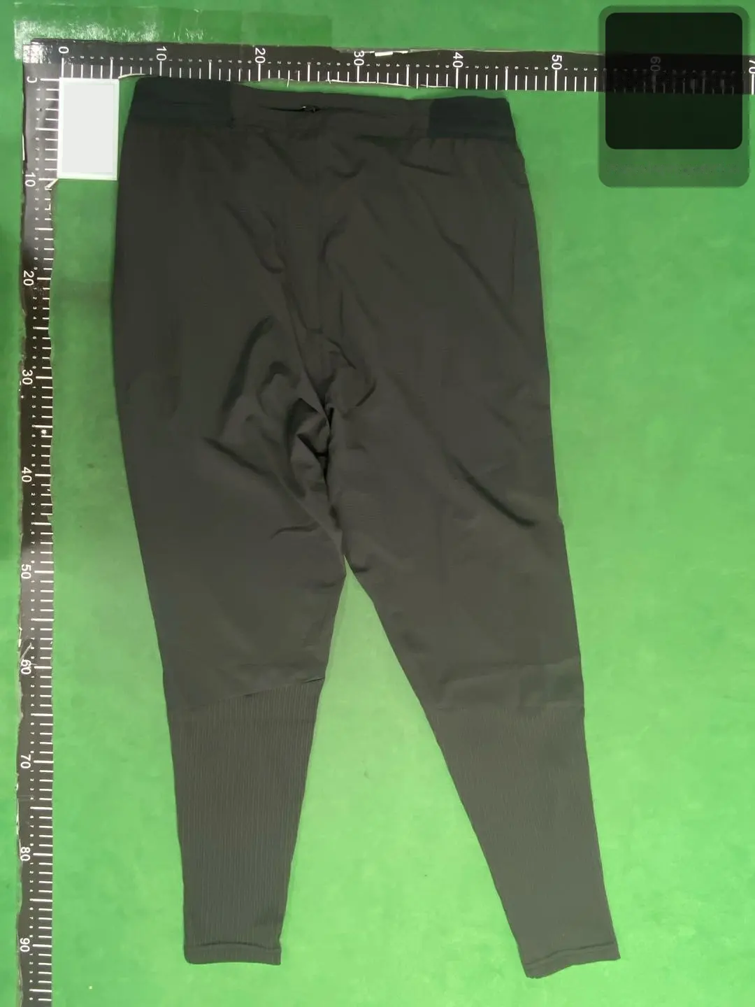 Tapered Training Pants with Ribbed Cuffs -3