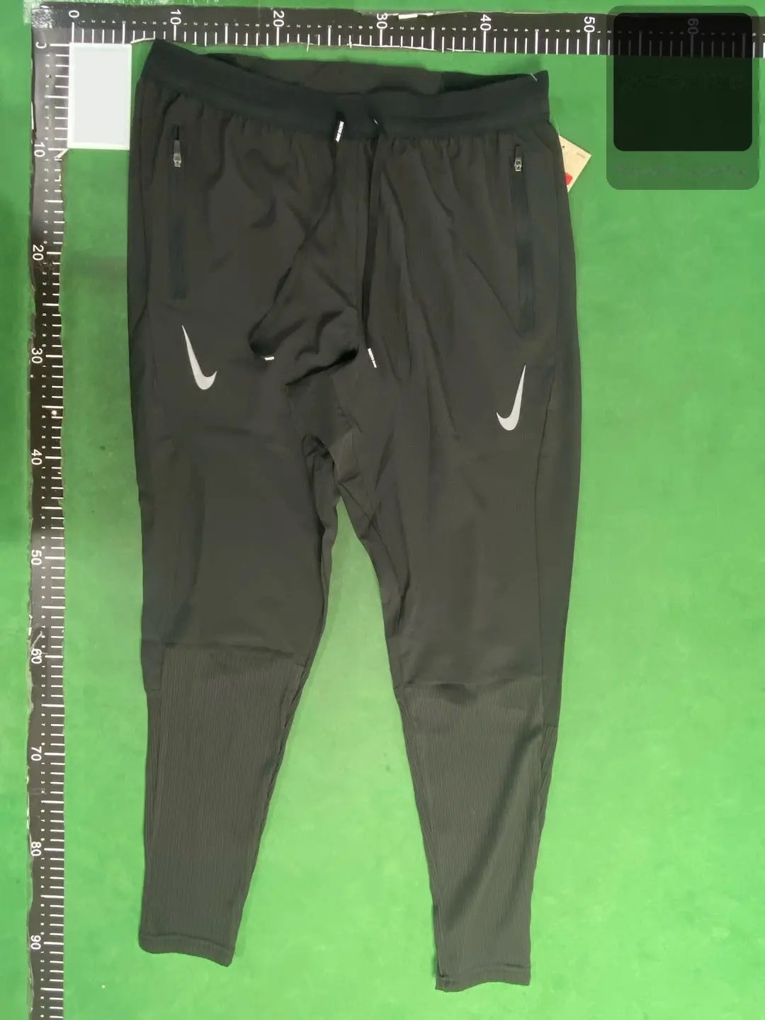 Tapered Training Pants with Ribbed Cuffs -6