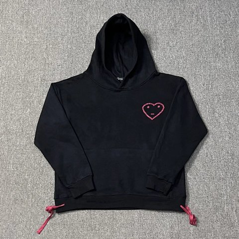 Heart-Graphic Hoodie and Sweatpants Collection -5