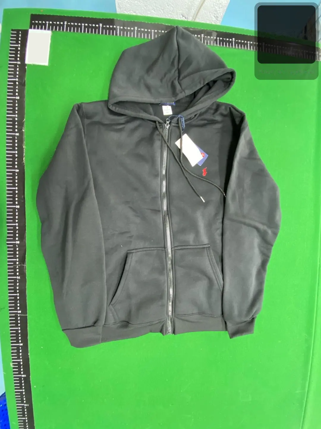 Embroidered Full-Zip Hoodie -4