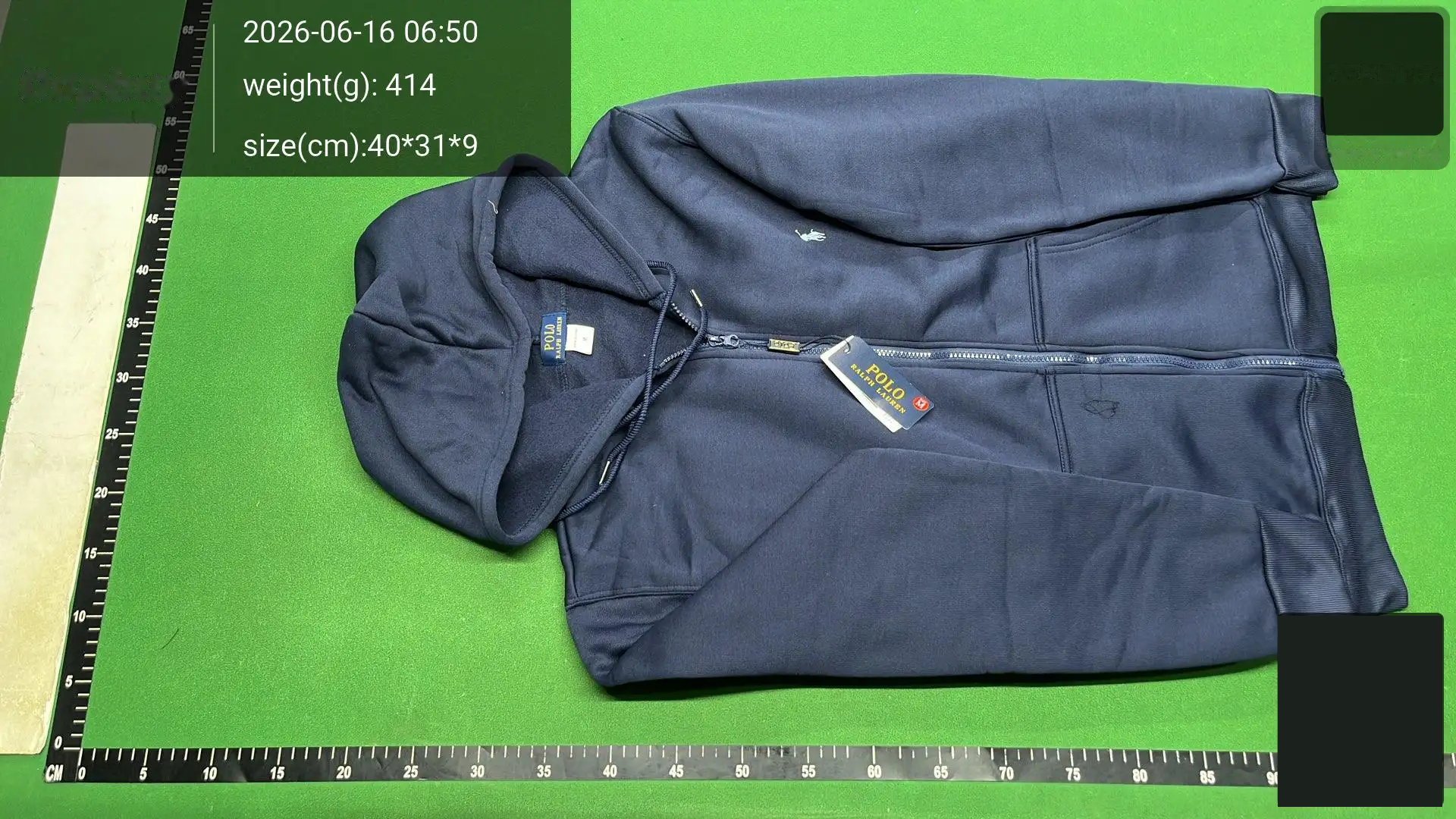 Embroidered Full-Zip Hoodie -6