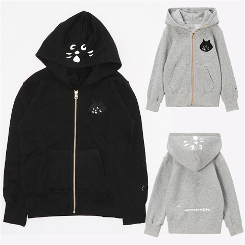 Cat-Graphic Zip Hoodie Collection -6