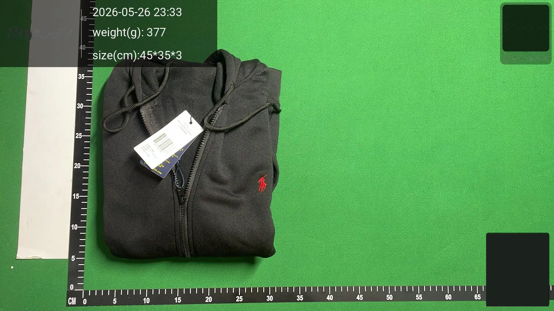 Embroidered Full-Zip Hoodie -4