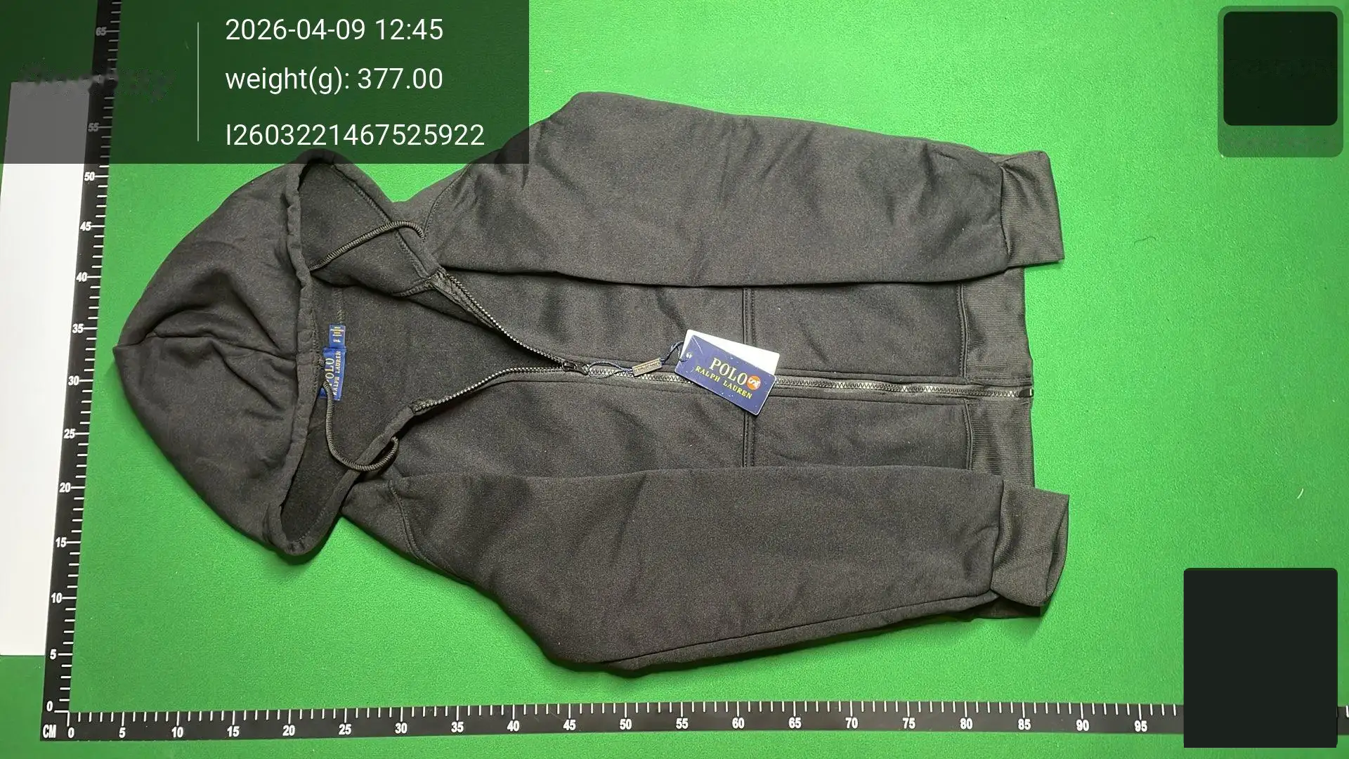 Embroidered Full-Zip Hoodie -5