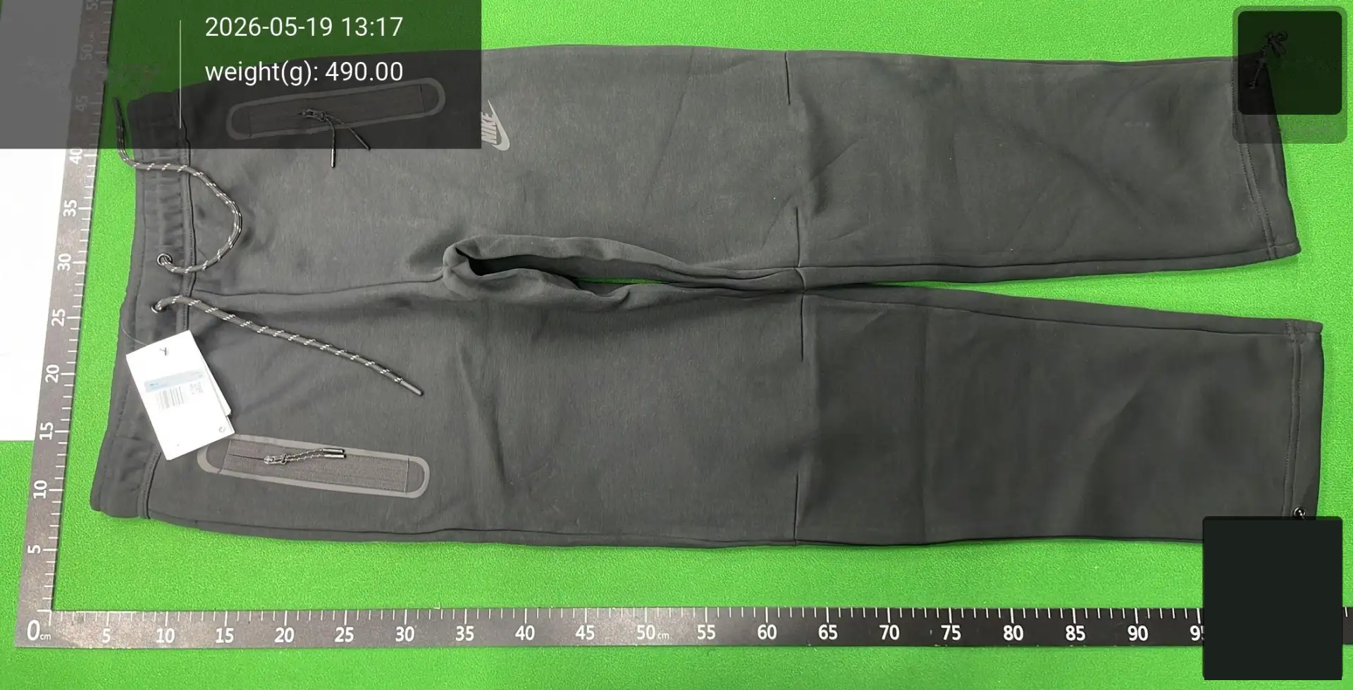 Drawstring Pants with Zip Pockets - 064 -3