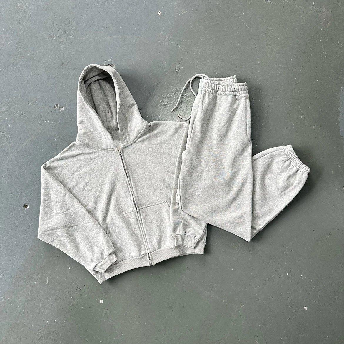 Full-Zip Hoodie and Jogger Pan