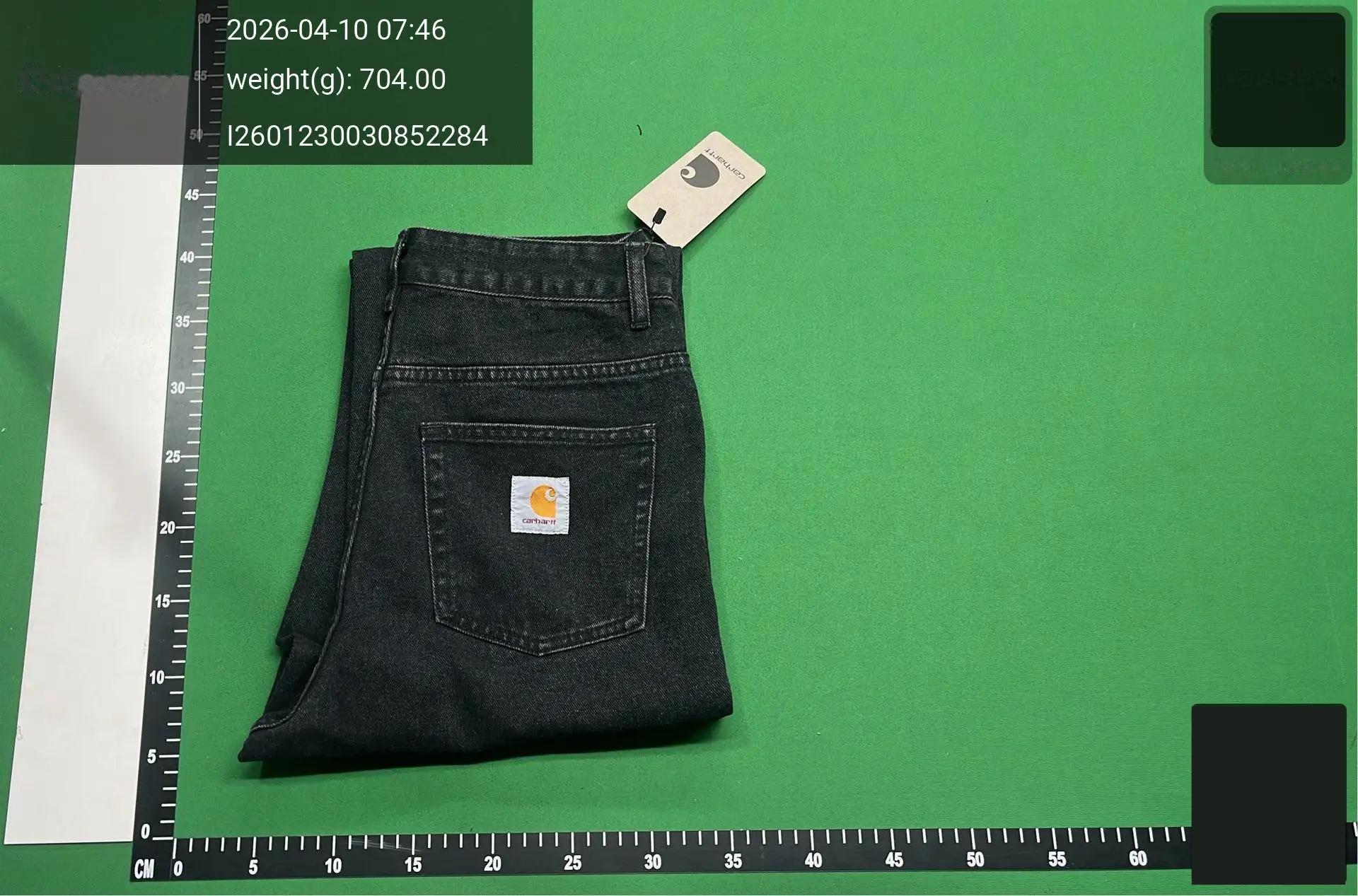 Straight-Leg Workwear Jeans -4