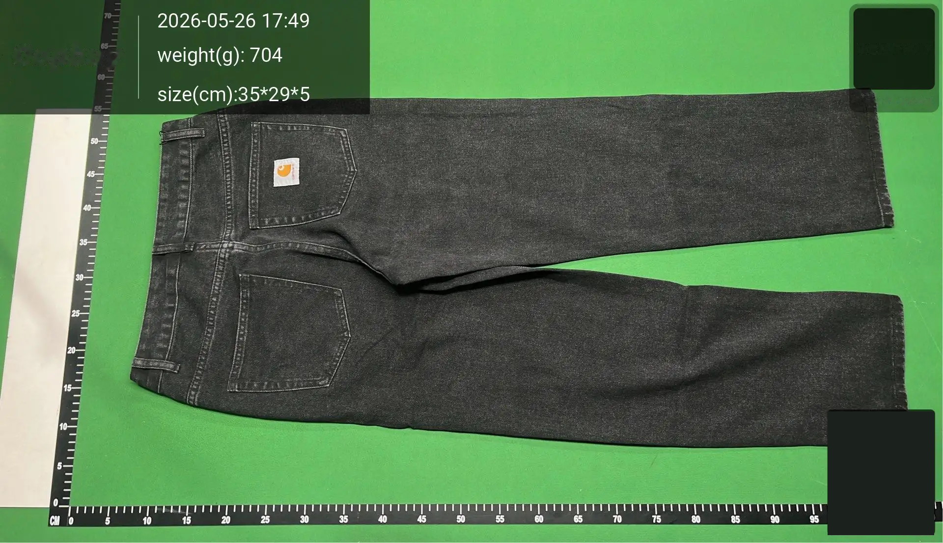 Straight-Leg Workwear Jeans -6