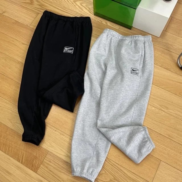 Embroidered Cuffed Sweatpants