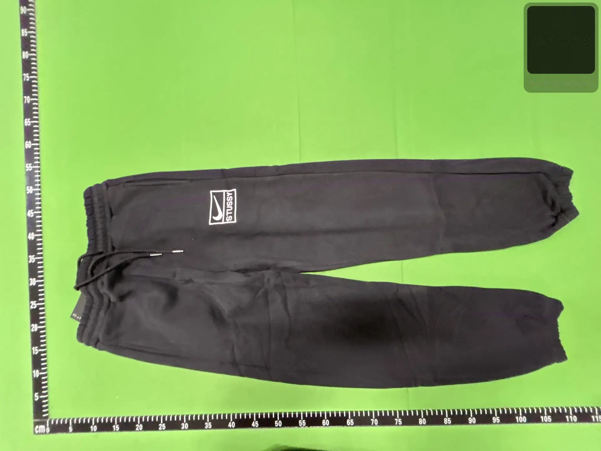 Embroidered Cuffed Sweatpants -2
