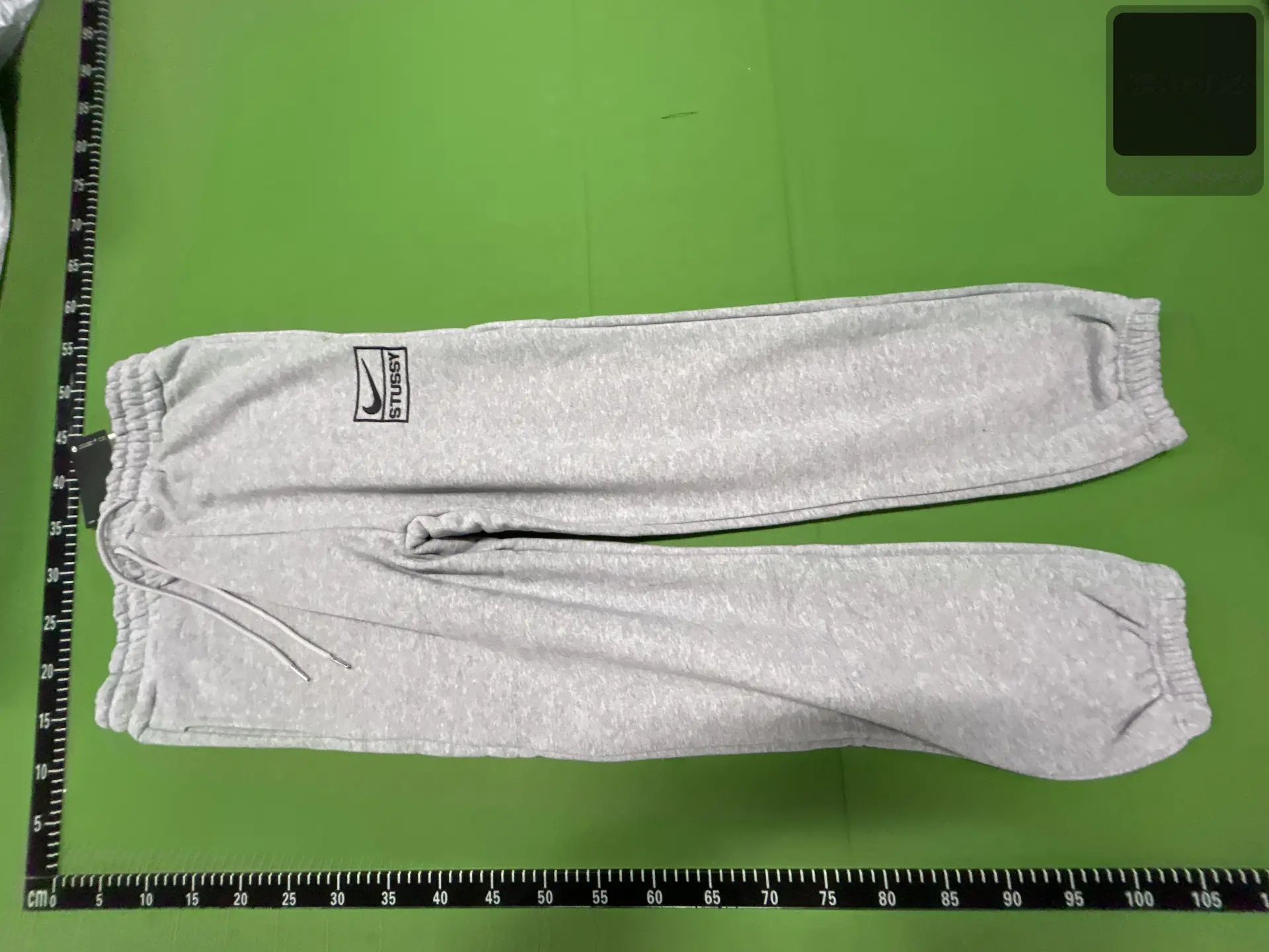 Embroidered Cuffed Sweatpants -5