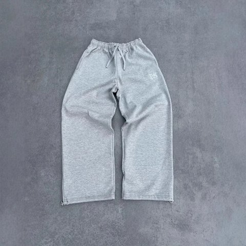 Wide-Leg Drawstring Sweatpants -6