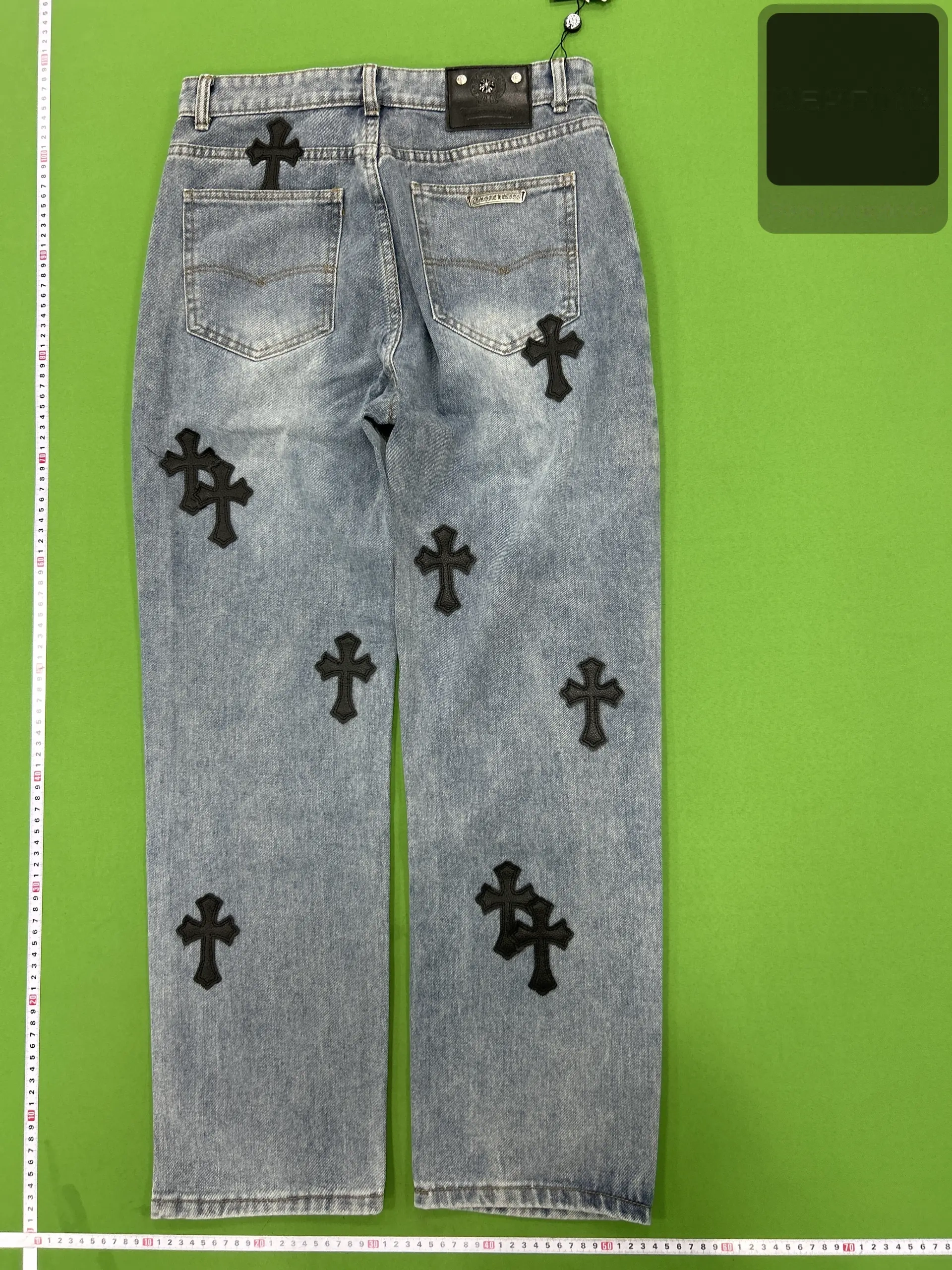 Cross-Detail Jeans Collection -5